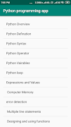 python programming app screenshot 2