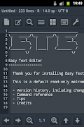 Easy Text Editor পোস্টার