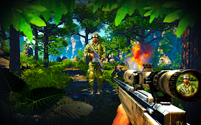 Jungle commando 3D Assassin syot layar 3