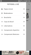 Futebol Live captura de pantalla 3