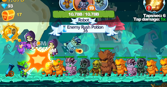 Caballero del Toque: Juego de Héroe de RPG Clicker captura de pantalla 7