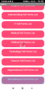 All Full Forms screenshot 6