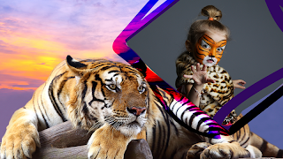 Tiger Frames For Photos ภาพหน้าจอ 3