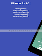 برنامه‌نما All Engineering Notes (e-Pocket Notes) عکس از صفحه