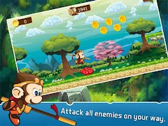 Monkey King Runner скриншот 4