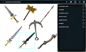 Character Maker for RuneScape تصوير الشاشة 7
