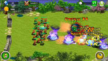 Heroes Defense captura de pantalla 1