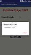 GPA Calculator, UOM 스크린샷 2
