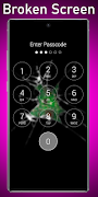 Broken Screen Lock Screen + Wallpapers Ekran Görüntüsü 2