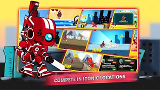 ROBOT GUNS VS PIXEL JURASSIC WORLD 2017 captura de pantalla 1