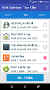RAM Optimizer - Task Killer скриншот 1
