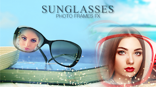 برنامه‌نما Sunglasses Photo Frames FX عکس از صفحه