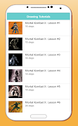 How to Draw Mortal Kombat X Characters スクリーンショット 5
