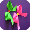 bow kertas DIY
