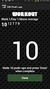 100 Push-ups: Training Plan screenshot 2