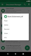 برنامه‌نما Document Manager عکس از صفحه