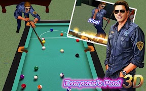 برنامه‌نما Everyone's Pool 3D عکس از صفحه