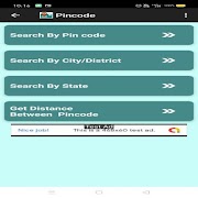 search area pincode poster