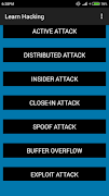 Learn Hacking capture d'écran 4