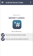 Poster Secret Android Code all mobile