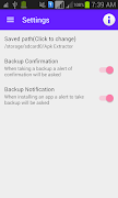 برنامه‌نما Apk Extractor - Backup عکس از صفحه