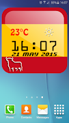 برنامه‌نما Digital World Clock عکس از صفحه
