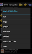 SD File Manager Pro اسکرین شاٹ 1