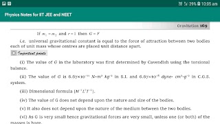 Physics Notes for IIT JEE and NEET स्क्रीनशॉट 5