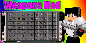 پوستر Gun Mod Minecraft