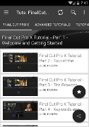 Final Cut Pro X Video Editing Software Tutorials تصوير الشاشة 2