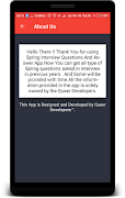 برنامه‌نما Spring Interview Questions عکس از صفحه