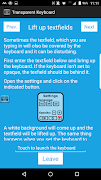 Transparent Keyboard Screenshot 4