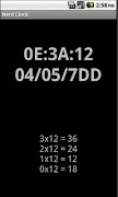 Nerd Clock imagem de tela 3
