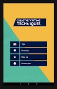 Creative Writing Techniques تصوير الشاشة 3