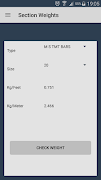 Section Weights screenshot 2