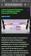 4 Schermata Consumer and E-Commerce Law