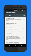 Developer Options capture d'écran 2