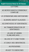 English Grammar Notes for All Classes スクリーンショット 1