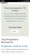 Pregnancy App ảnh chụp màn hình 3