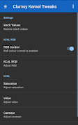 Clumsy Kernel Tweaks screenshot 2