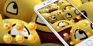 微笑的黃色小人主題 截圖 4