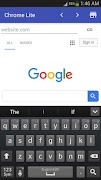 Chrome Lite تصوير الشاشة 2