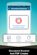 Document Scanner & PDF Creator Affiche