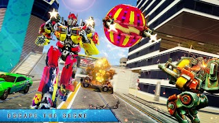 Future Robot Ball Attack War Transformation screenshot 5