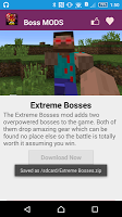Boss Mod For MCPE` capture d'écran 3