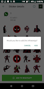 deadpool Stickers for WhatsApp‏ WAStickerApps‏ স্ক্রিনশট 4