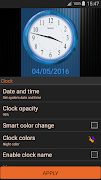 Retro Clock Widget скриншот 5