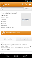 Journal of Advanced Ceramics Affiche
