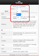 Basic Law Terms screenshot 5