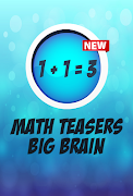 Math Teasers Big Brain-poster